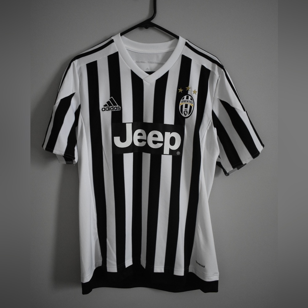 Adidas Climacool Juventus Soccer Jersey, Size L